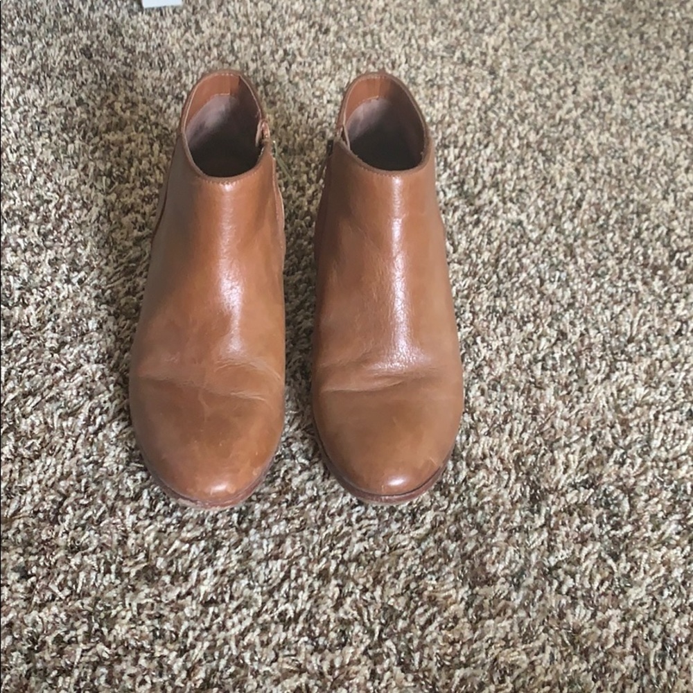 Brown Sam Edelman booties